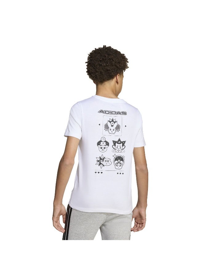 Adidas Anime Pets Graphic T-Shirt Junior - Image 3